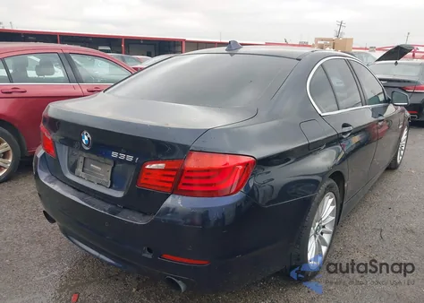 2011 BMW 535I z USA, uszkodzony, nr VIN WBAFR7C56BC601587